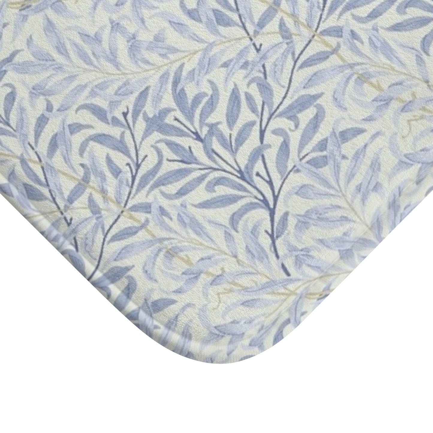 William Morris Bath Mat Willow Bough Blue