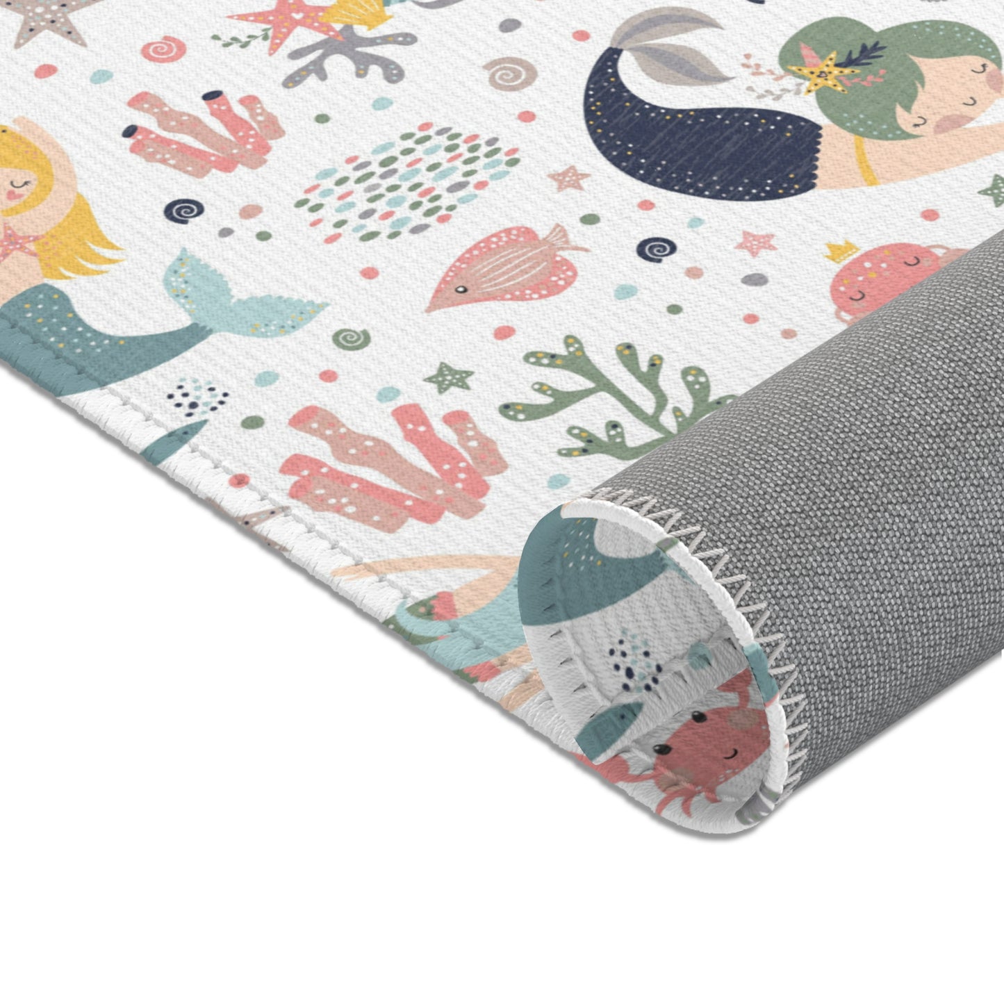 Magical Mermaids Nursery Rug Play Mat