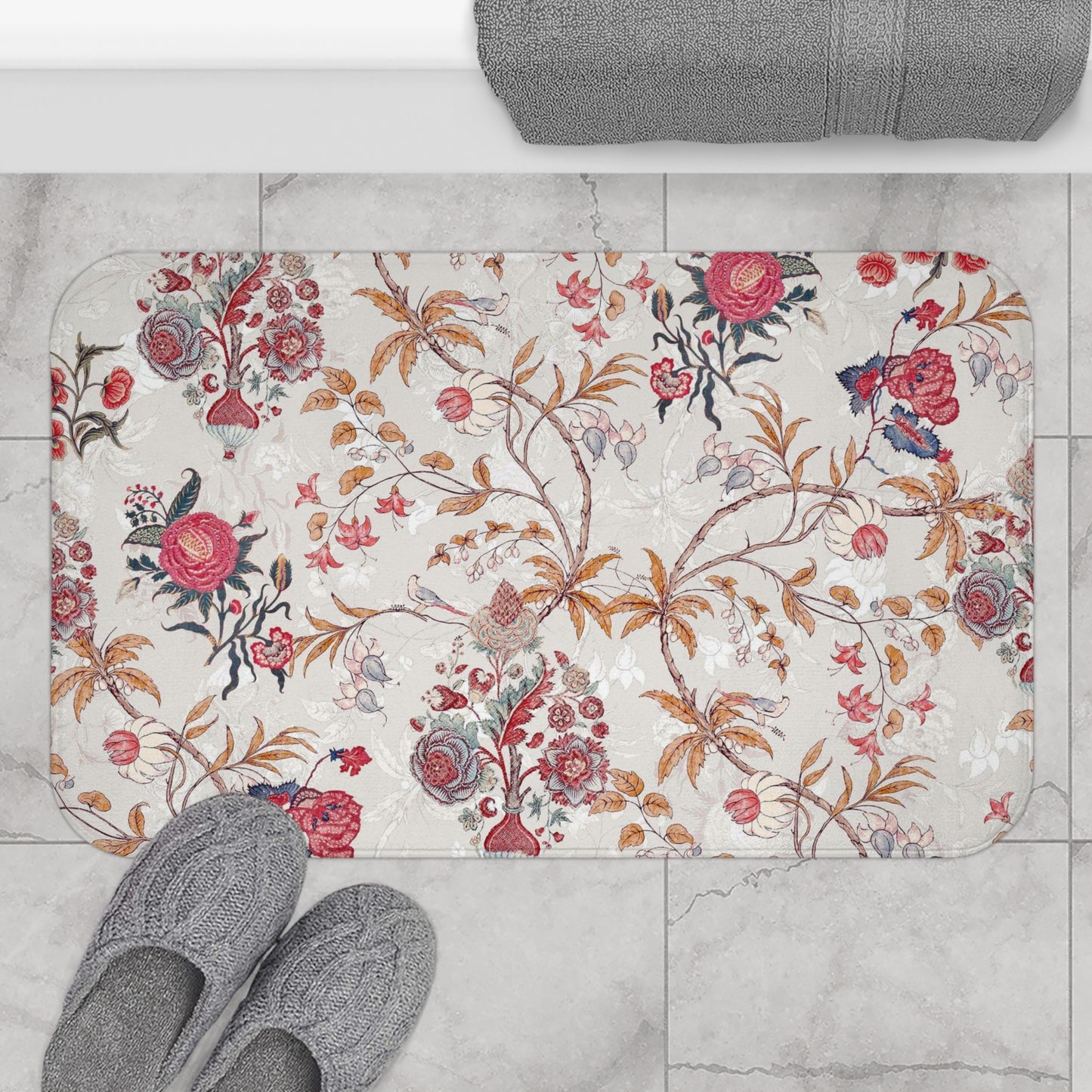Isadora Chintz Bath Mat