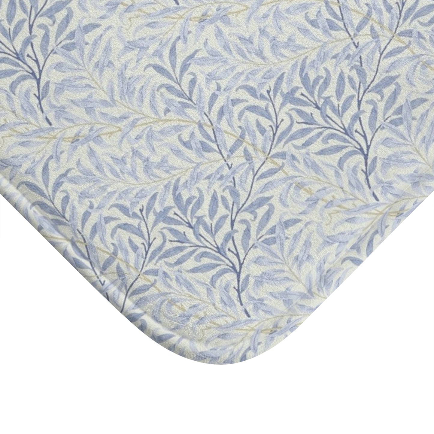 William Morris Bath Mat Willow Bough Blue