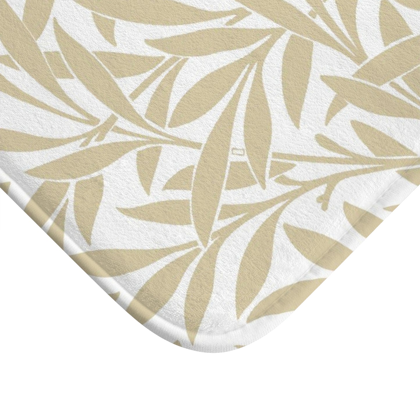William Morris Bath Mat Willow Beige