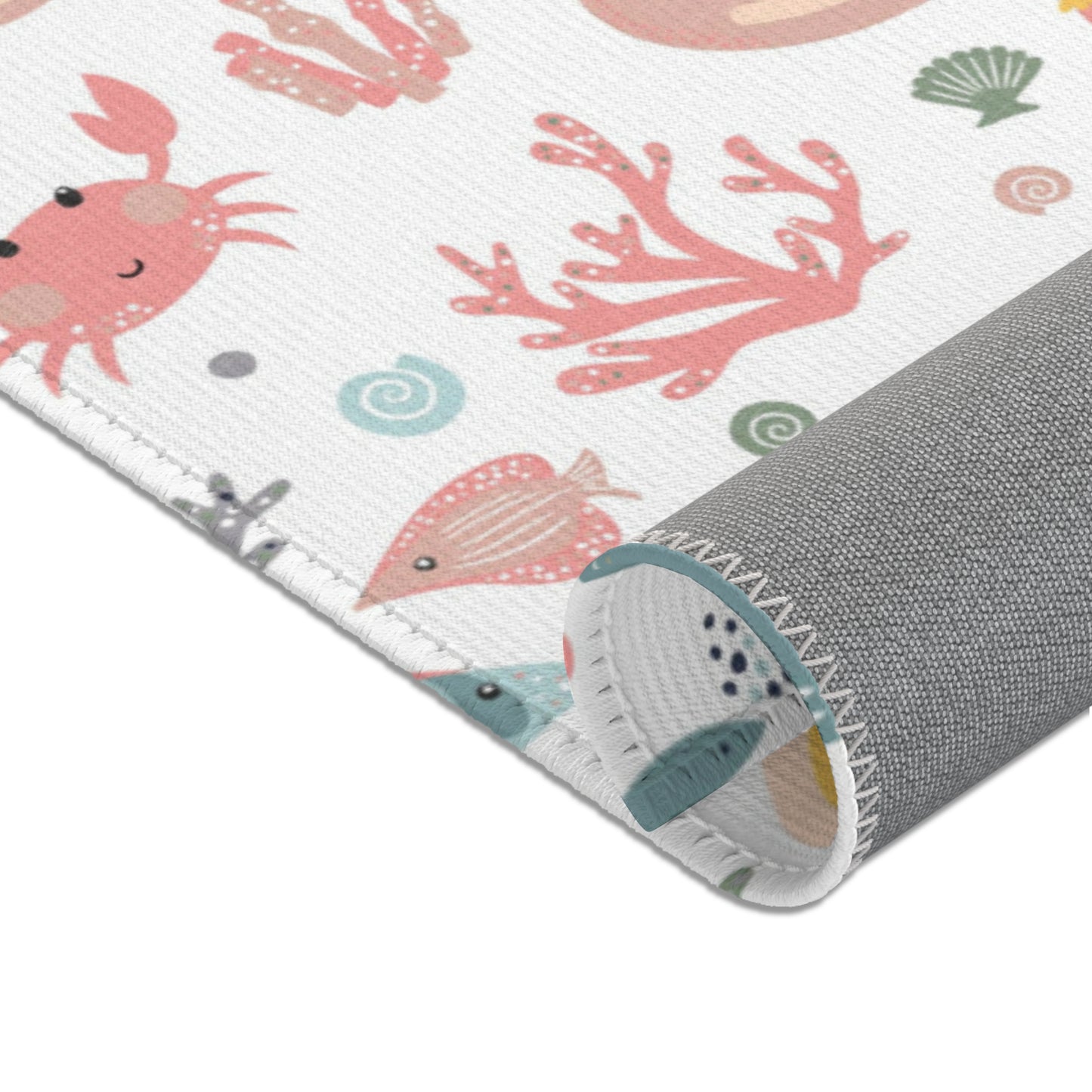 Magical Mermaids Nursery Rug Play Mat