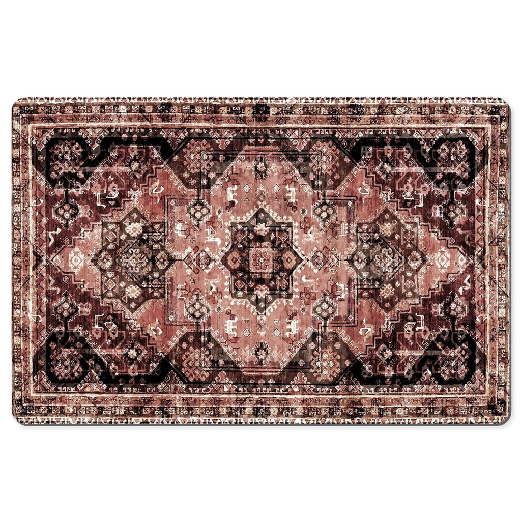 Serapi Persian Desk Mat Antique Black Rosewood