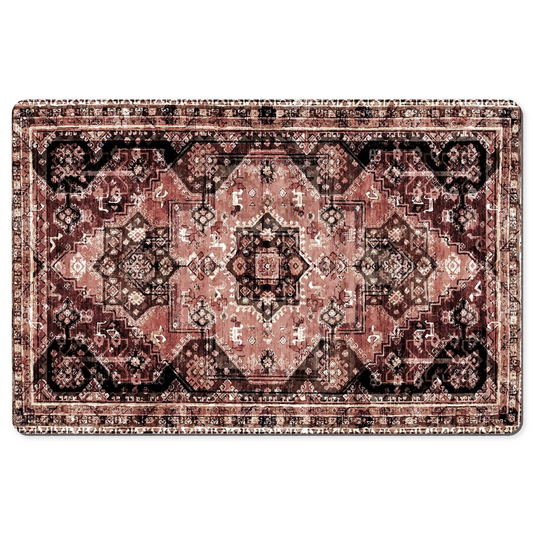 Serapi Persian Desk Mat Antique Black Rosewood