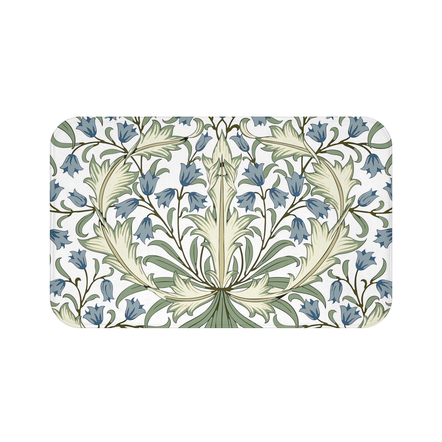 William Morris Bath Mat Bluebell