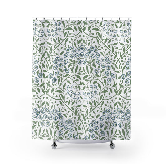 William Morris Floral Shower Curtain