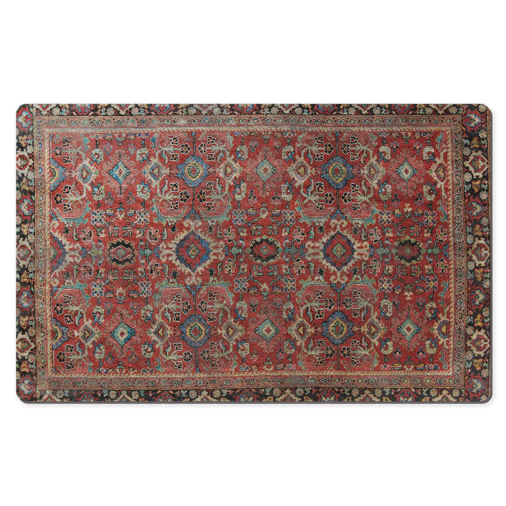 Ishtar Persian Desk Mat Antique Red