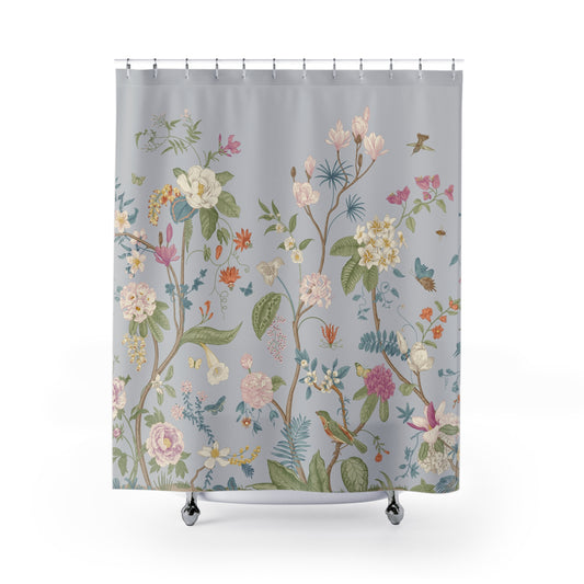 Chinoiserie Romantic Garden Shower Curtain