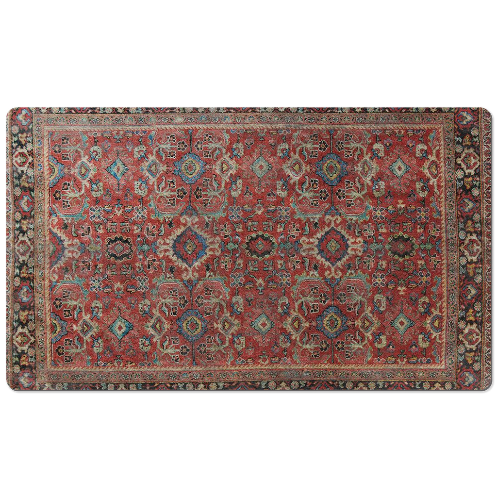 Ishtar Persian Desk Mat Antique Red