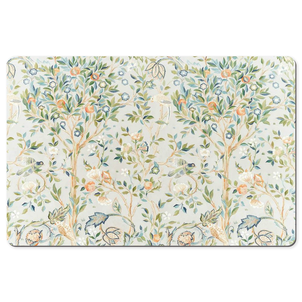 William Morris Desk Mat Light Blue Melsetter