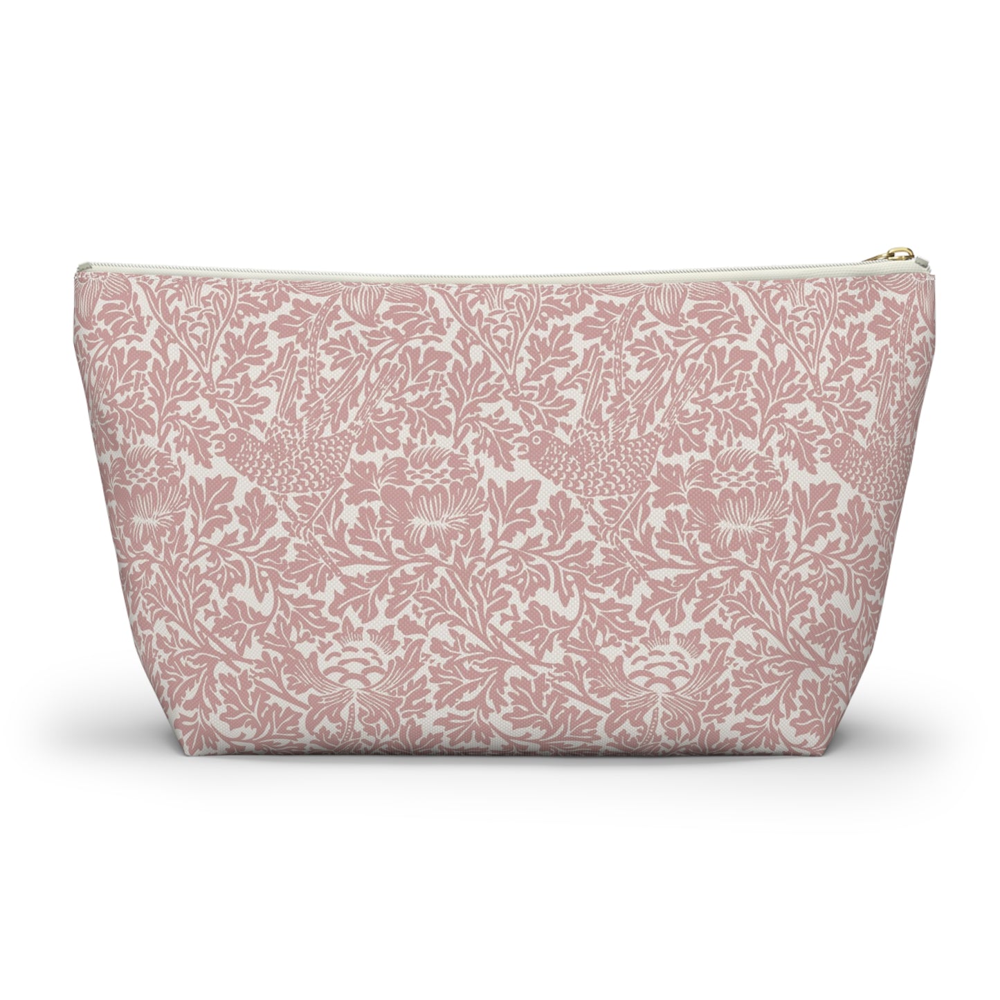 William Morris Bird & Anemone Coral Pink Toiletries Bag