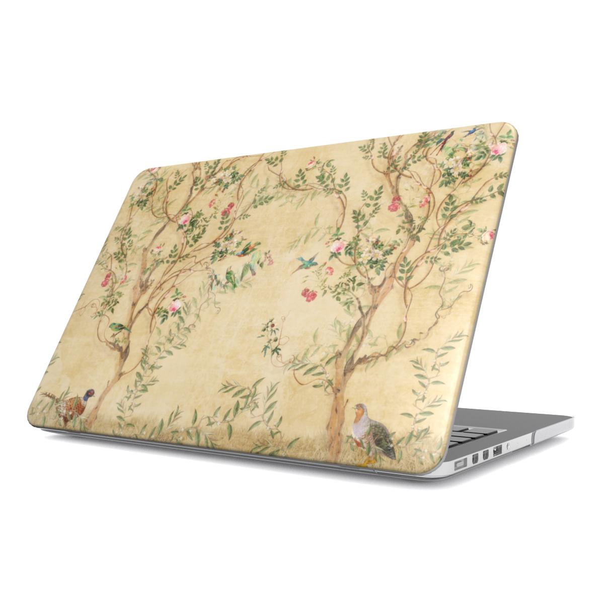 Chinoiserie Antique Floral MacBook Case Cover