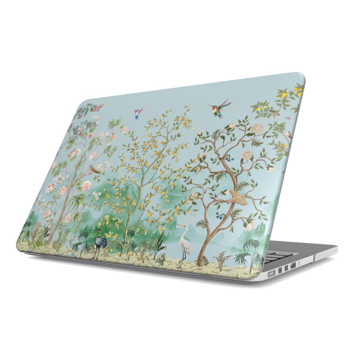 Chinoiserie Blue Floral MacBook Case Cover