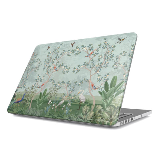 Chinoiserie Peacock Floral MacBook Case Cover