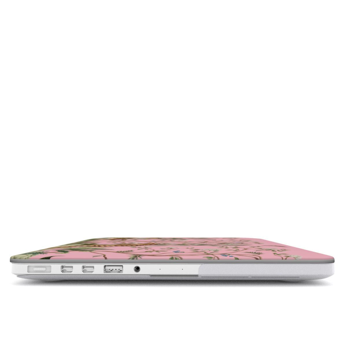 Chinoiserie Pink Tigers MacBook Case Cover