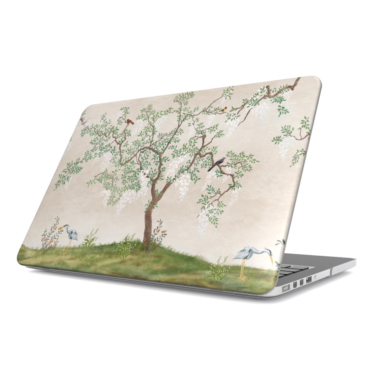 Chinoiserie Herons MacBook Case Cover