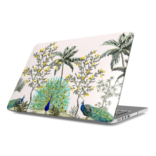 Chinoiserie Peacock Palms MacBook Case Cover