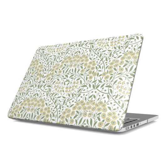 William Morris Yellow Green Wildflower MacBook Case Cover