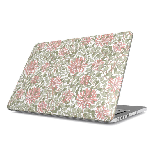 William Morris Pink Green Honeysuckle MacBook Case Cover