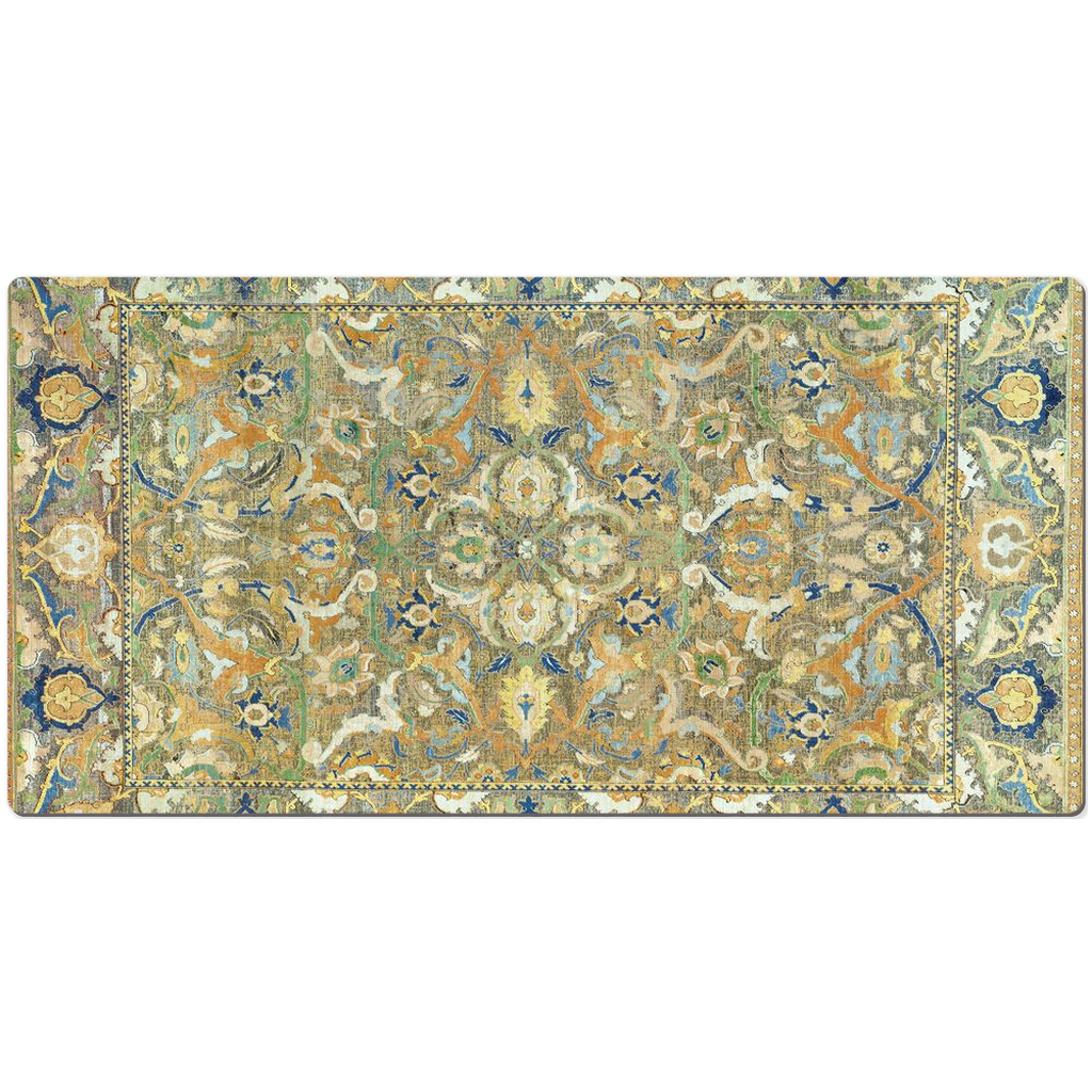 Polonaise Persian Desk Mat Antique Sage Green