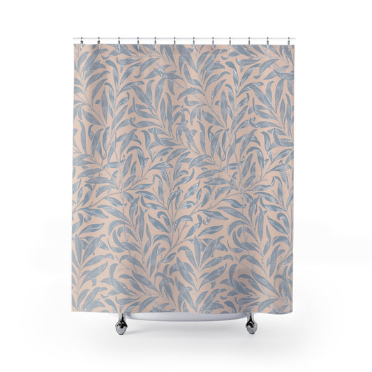 William Morris Silver Pink Shower Curtain
