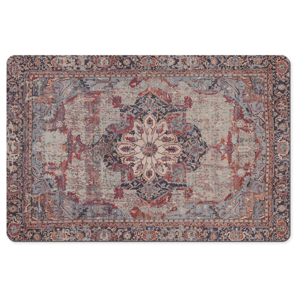 Qumis Persian Desk Mat Antique Plum Rose