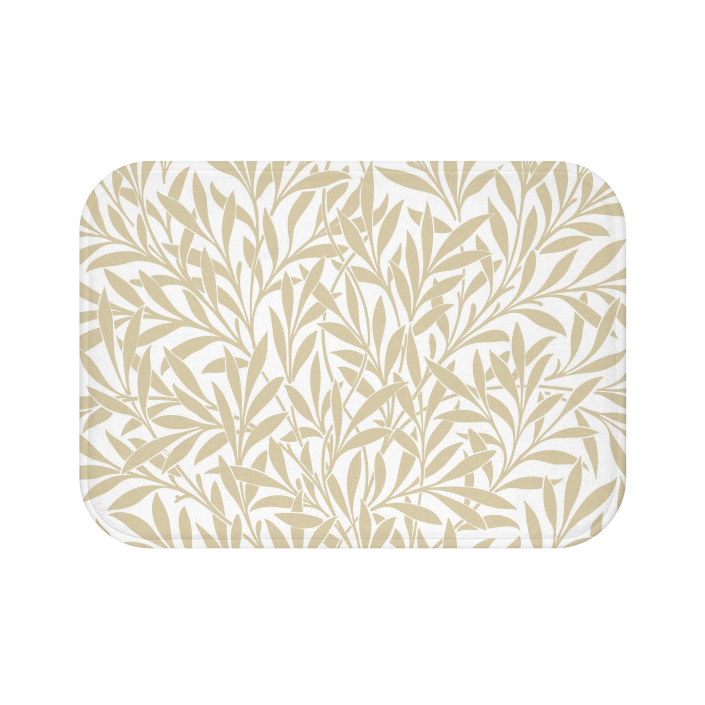 William Morris Bath Mat Willow Beige