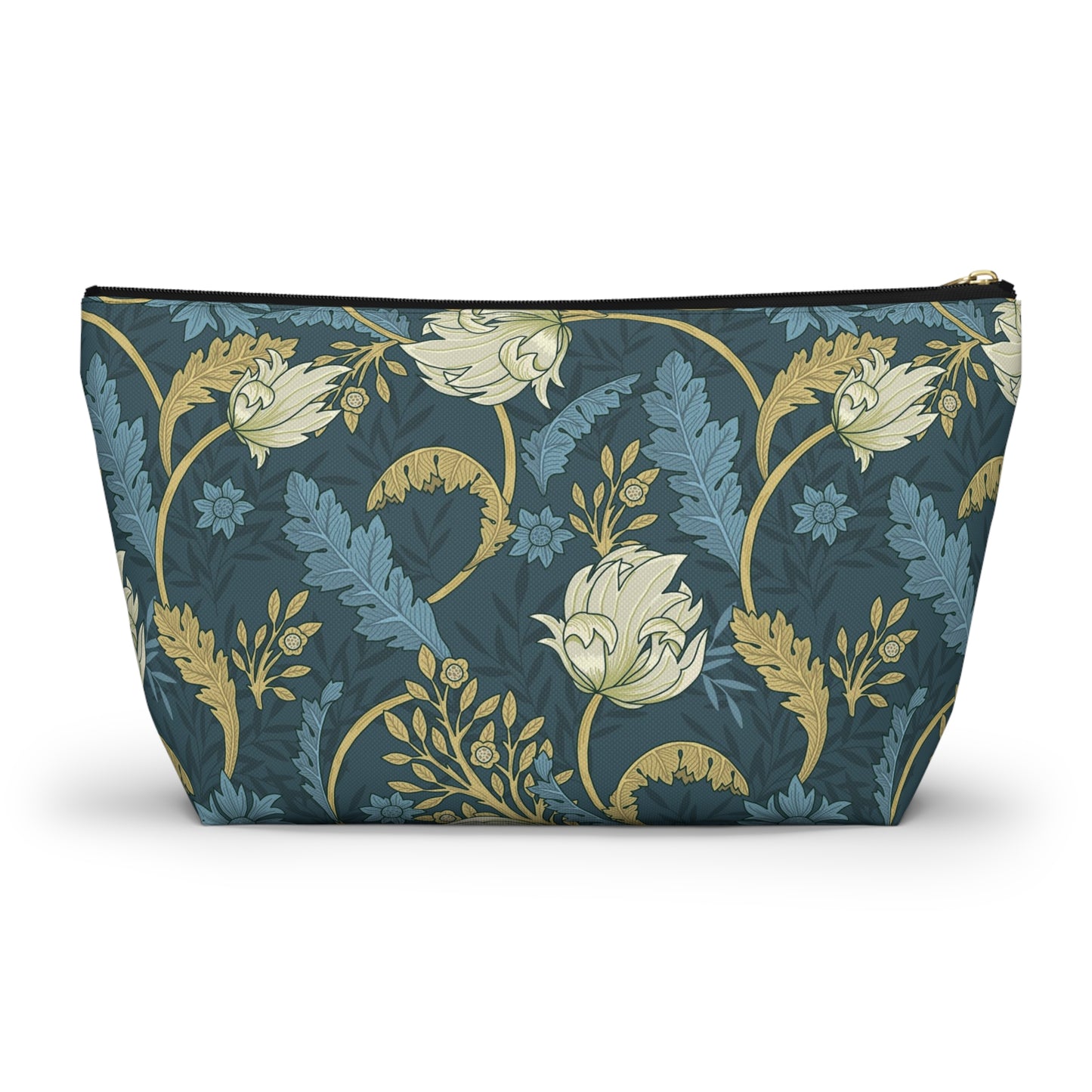 William Morris Navy Blue Floral Toiletries Bag