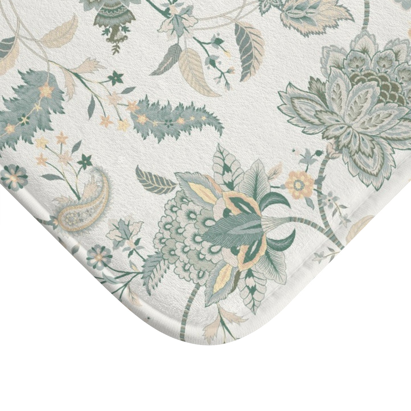 Belvedere Blue Chintz Bath Mat