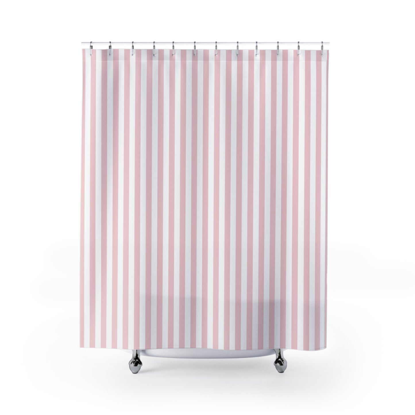 Pink Cabana Shower Curtain