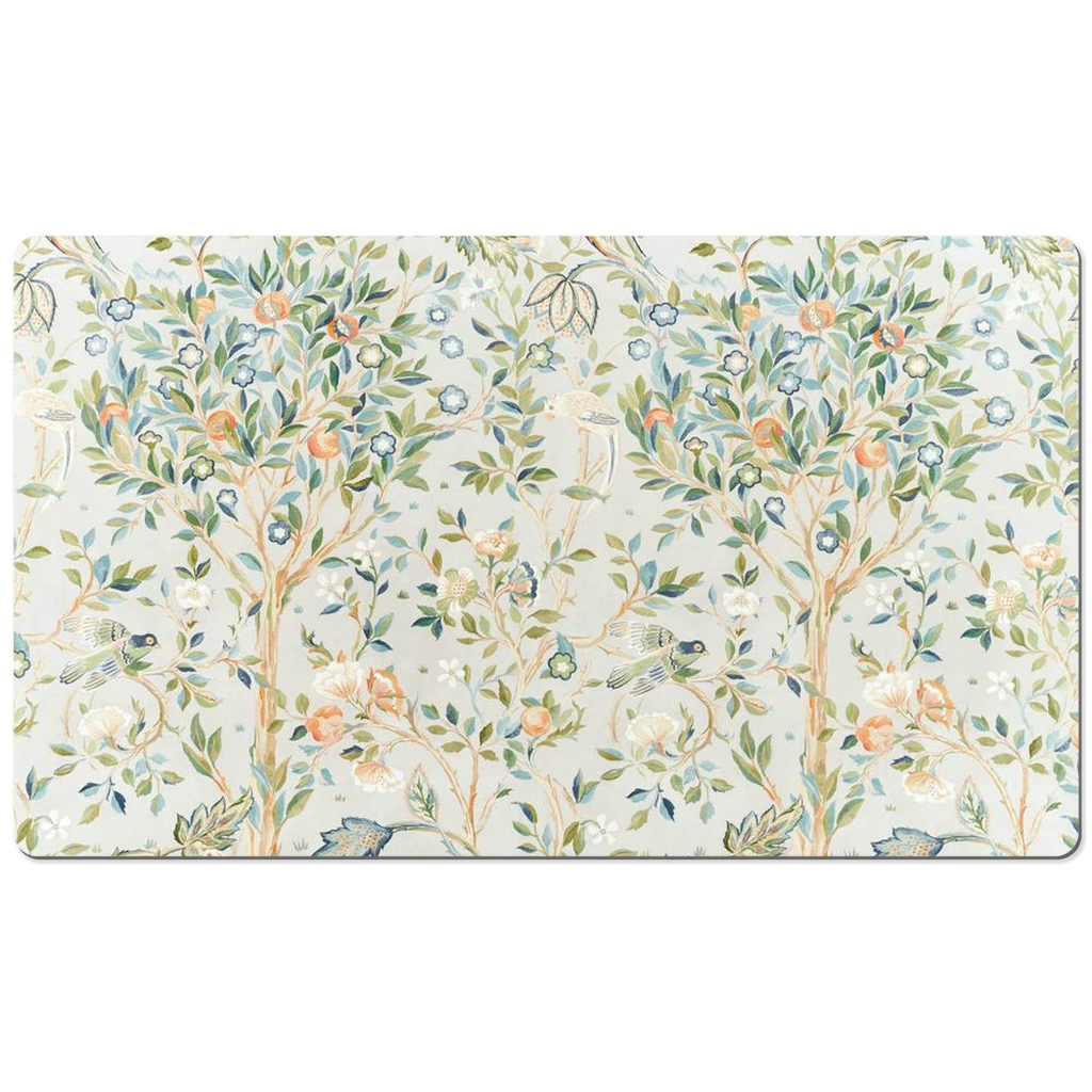 William Morris Desk Mat Light Blue Melsetter