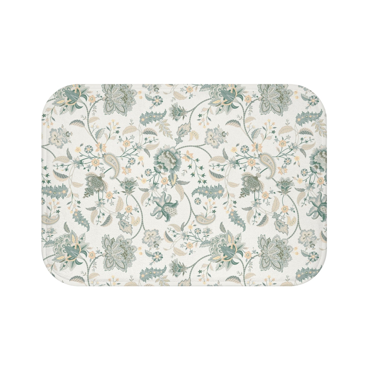 Belvedere Blue Chintz Bath Mat