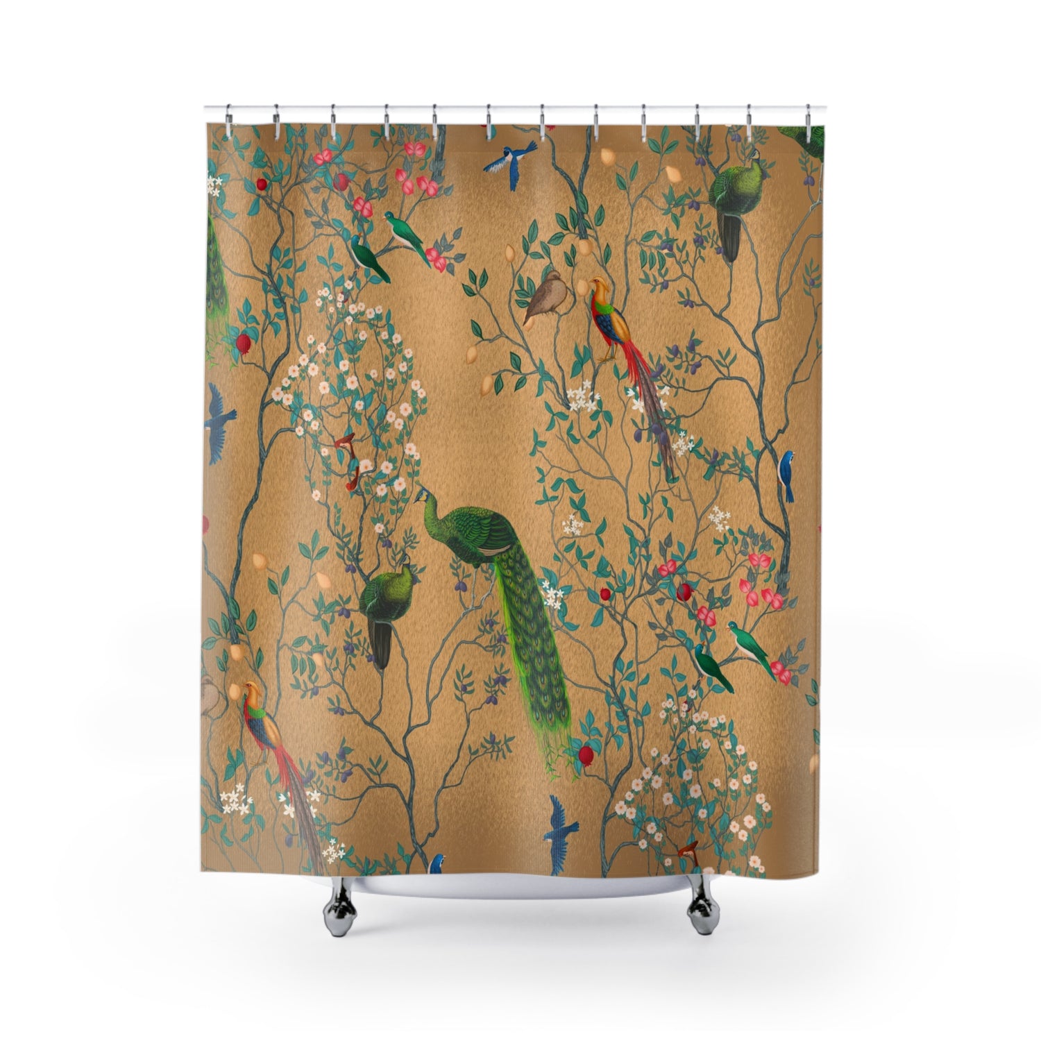 Chinoiserie Shower Curtains