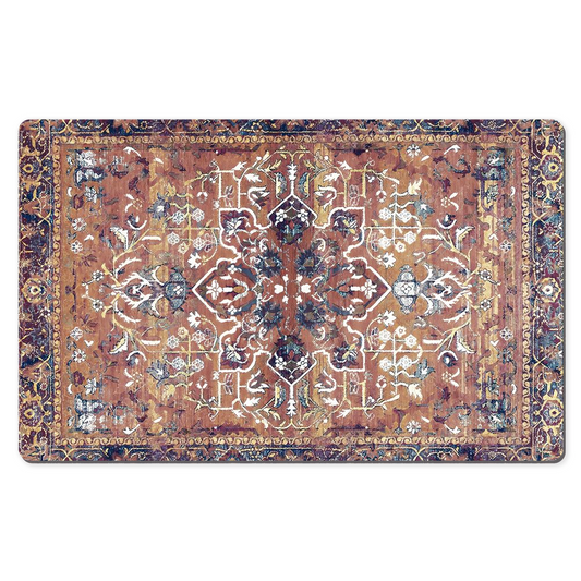 Isfahan Persian Desk Mat Antique Bronze Spice