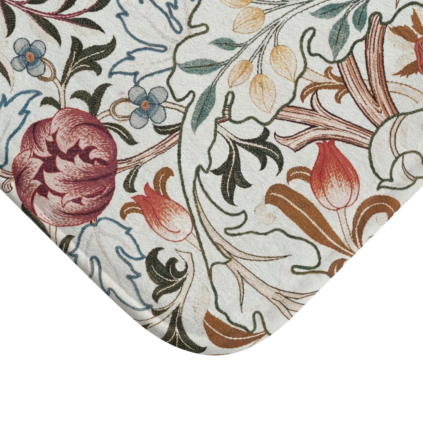 William Morris Bath Mat Acanthus Portiere