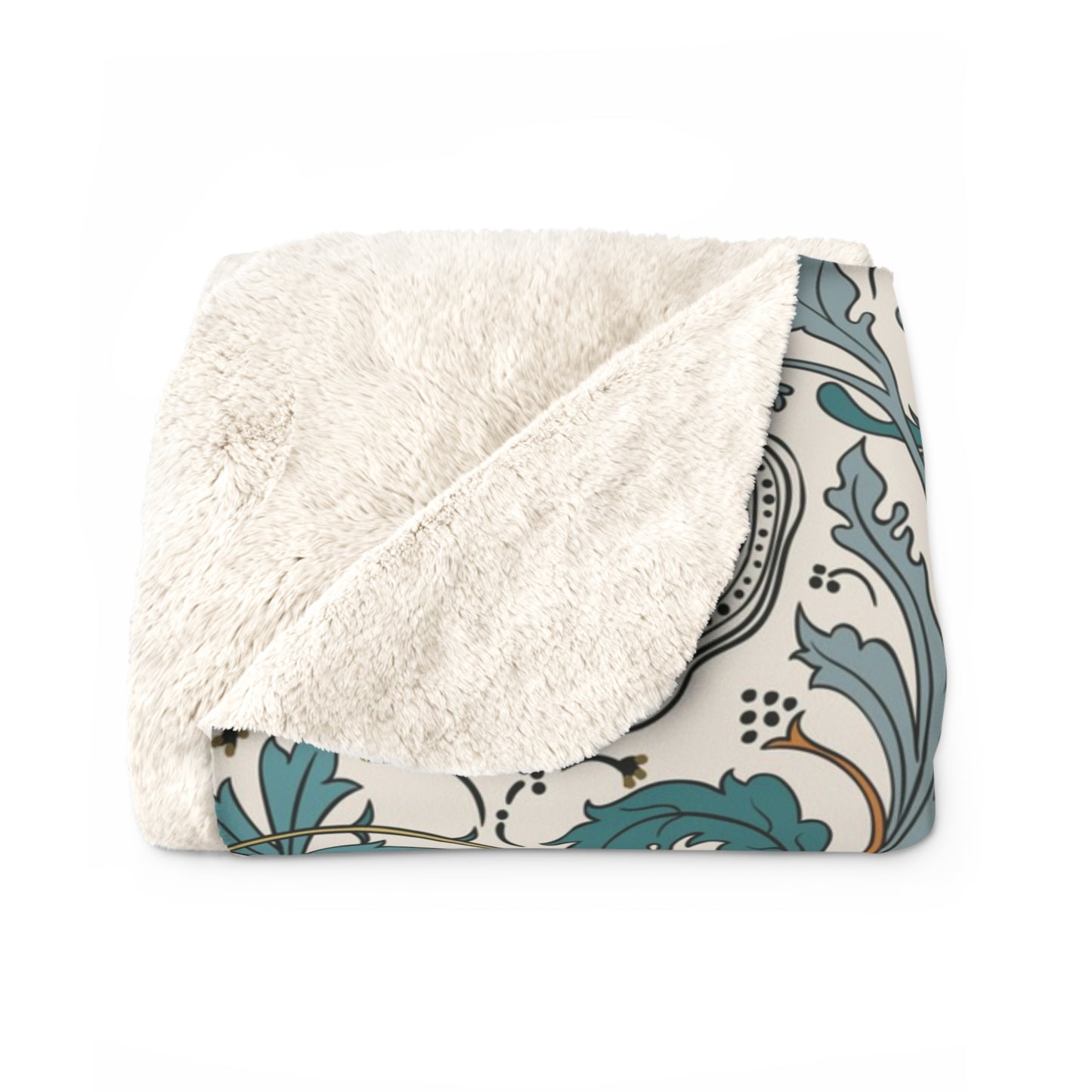 Walter Crane Antique Teazle Fleece Lined Blanket