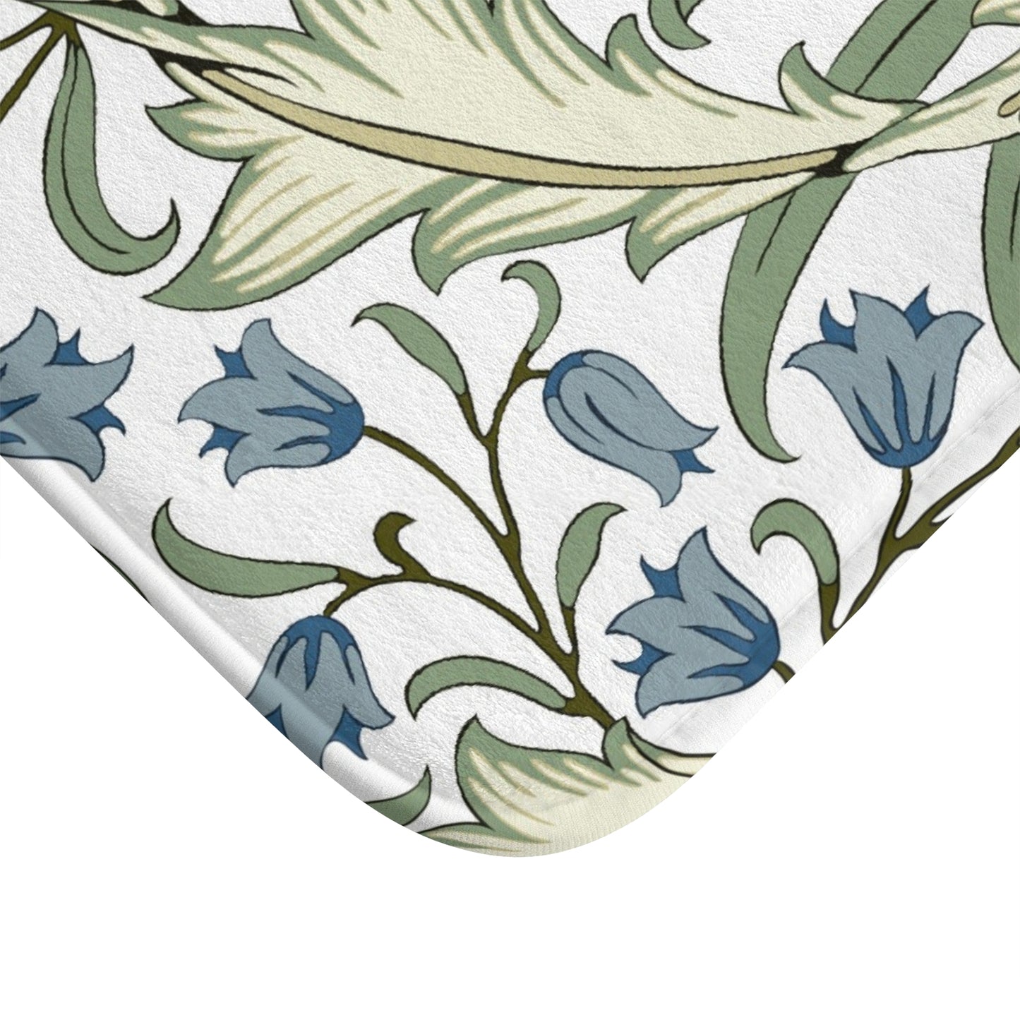 William Morris Bath Mat Bluebell