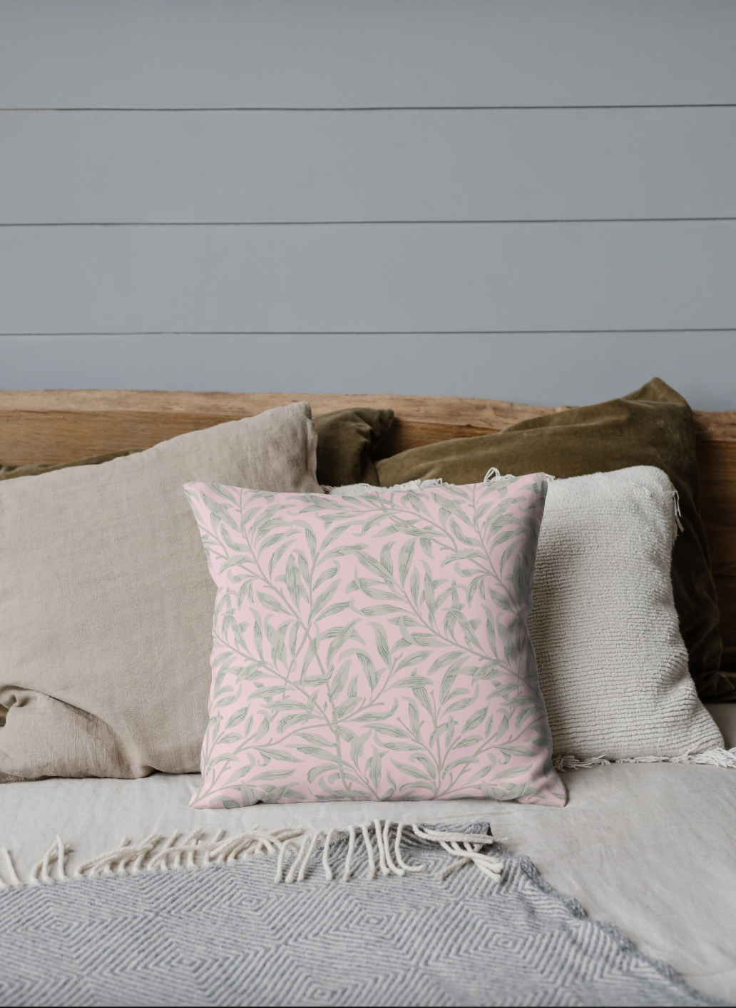 Willow Bough Outdoor Pillows William Morris Pink