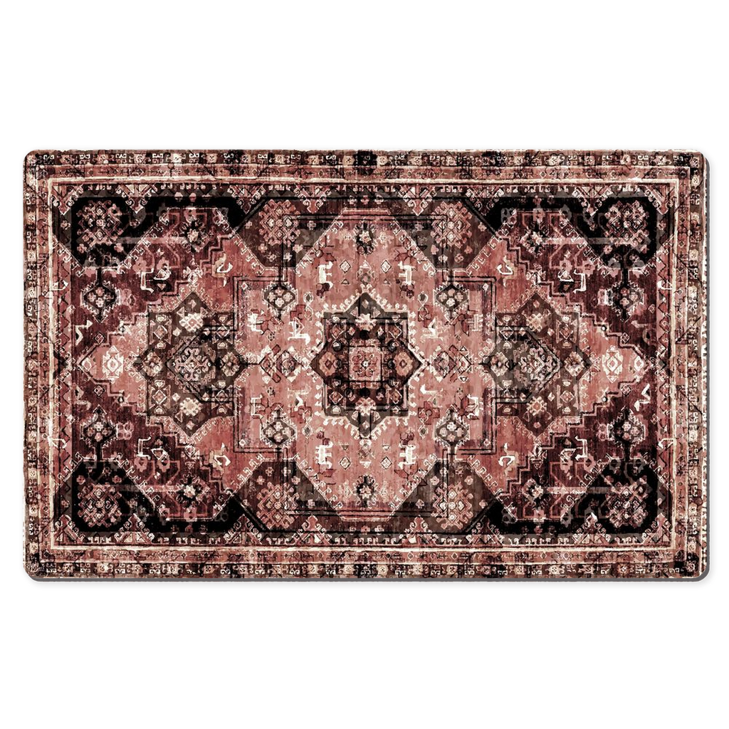 Serapi Persian Desk Mat Antique Black Rosewood