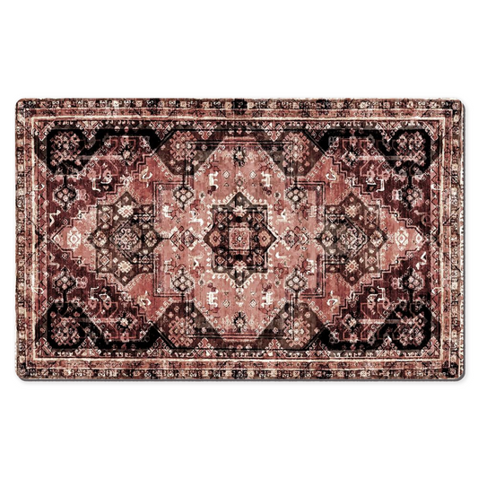 Serapi Persian Desk Mat Antique Black Rosewood