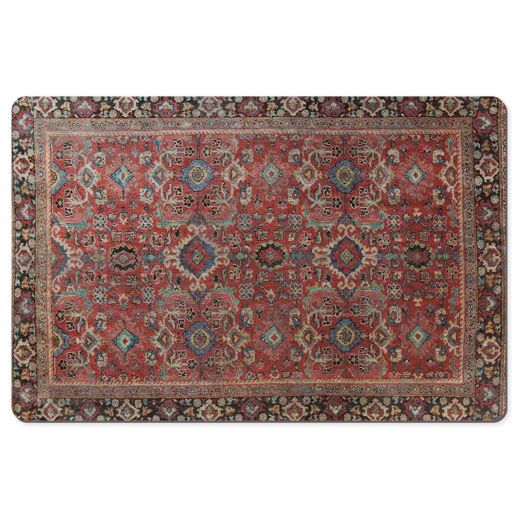 Ishtar Persian Desk Mat Antique Red