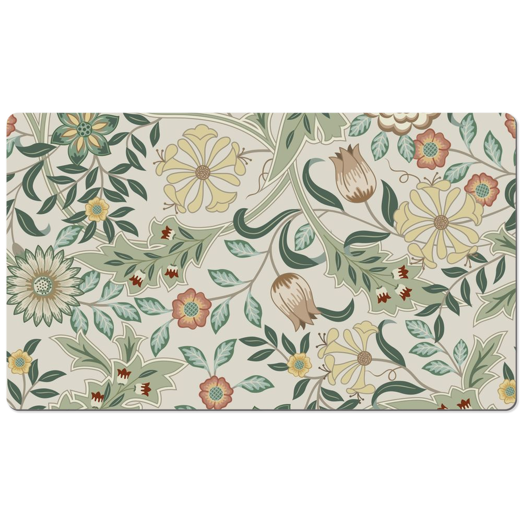 William Morris Desk Mat Wilhelmina Floral