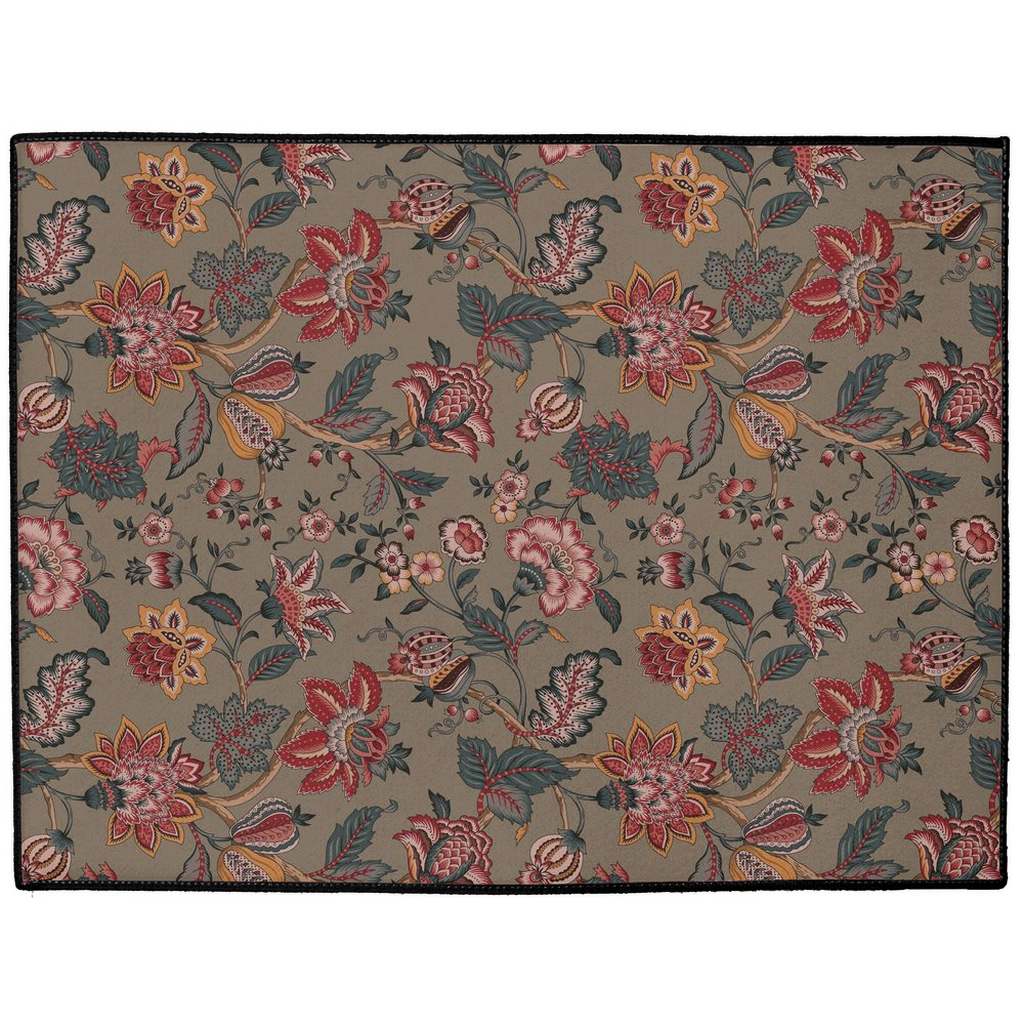 Highclere Chintz Indoor/Outdoor Floor Green Floral