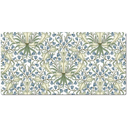 William Morris Desk Mat Bluebell II