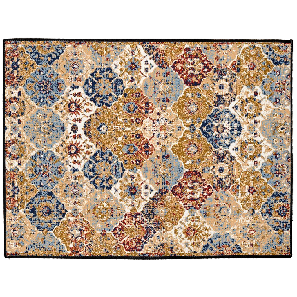 Constantinople Persian Indoor/Outdoor Floor Mat Antique Golden Spice