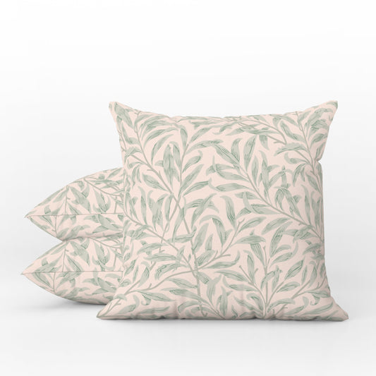 William Morris Outdoor Pillows Enchanted Peach Willow Bough