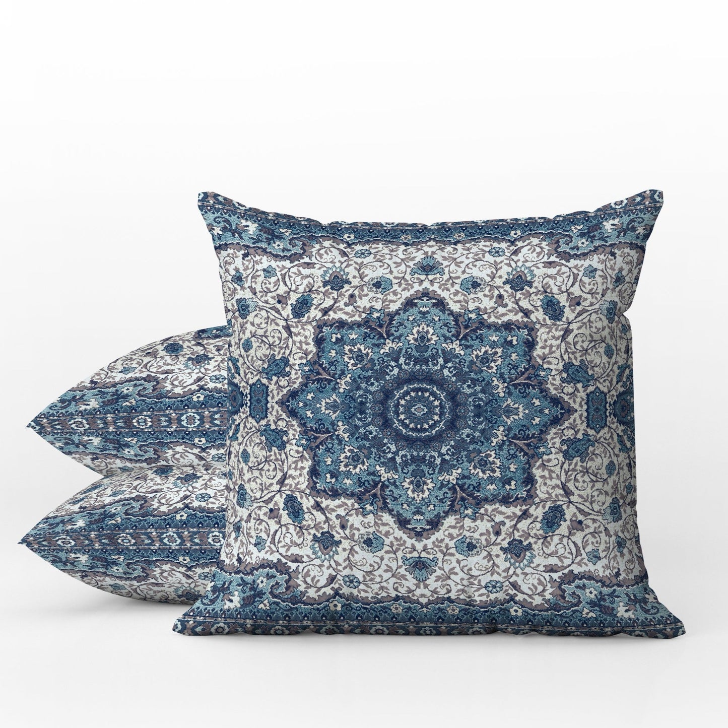 Artemesia Persian Outdoor Pillows Blue White