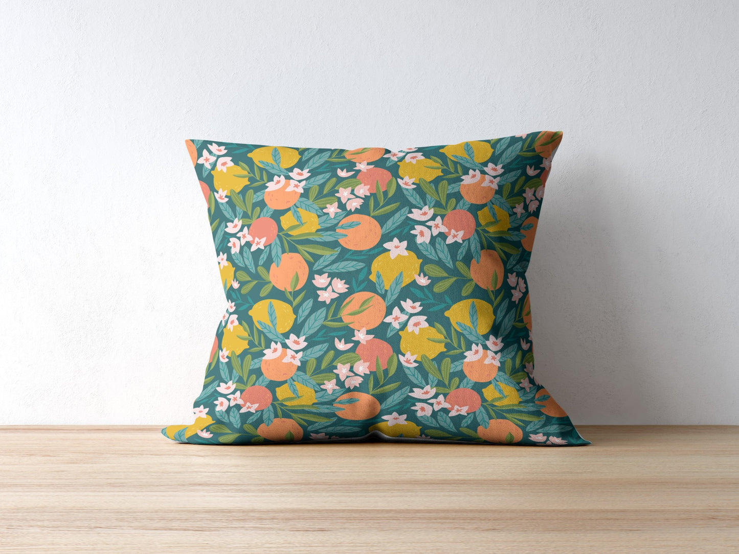 Capri Outdoor Pillows Orange Blossom