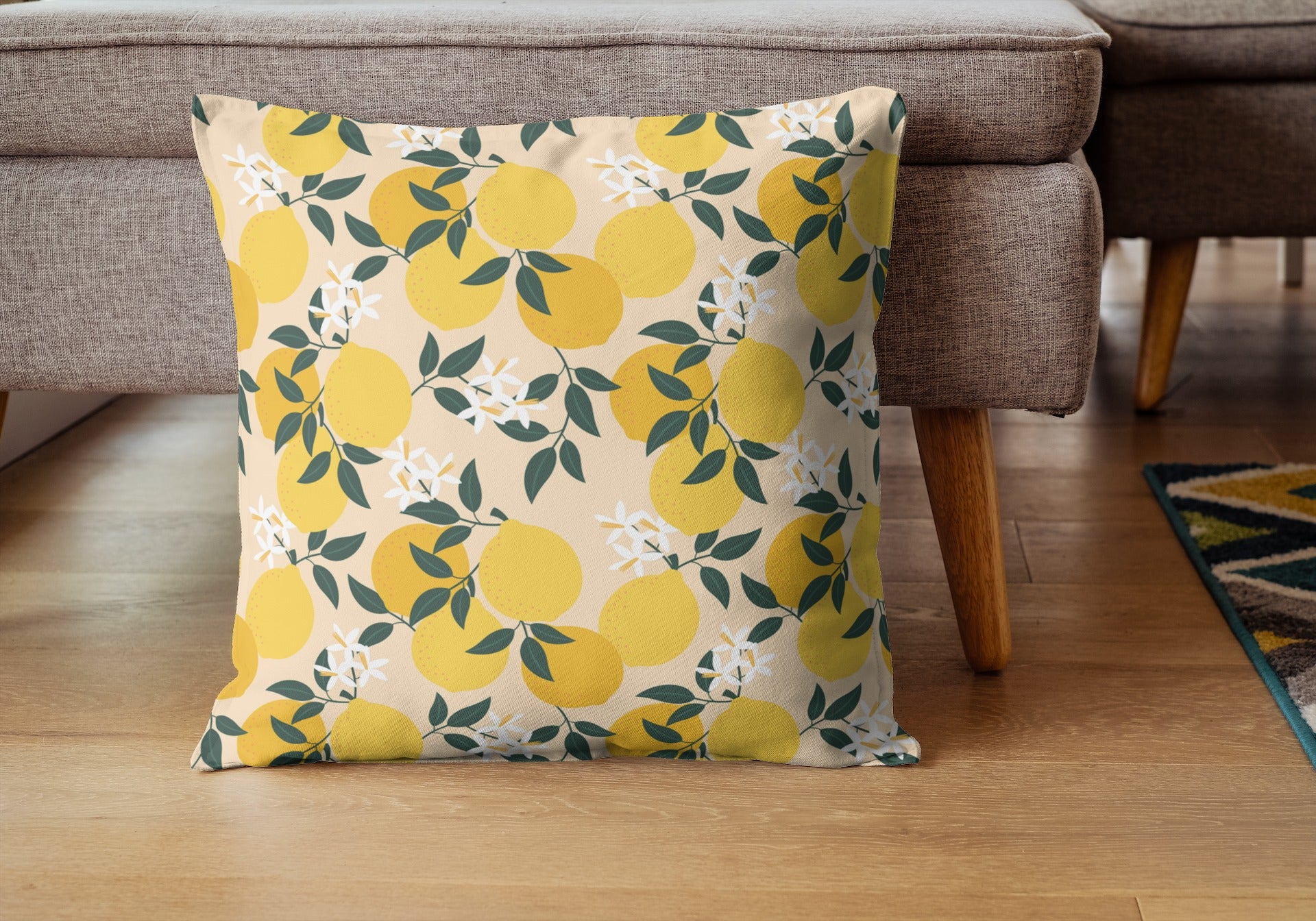 Yellow 2024 porch pillows