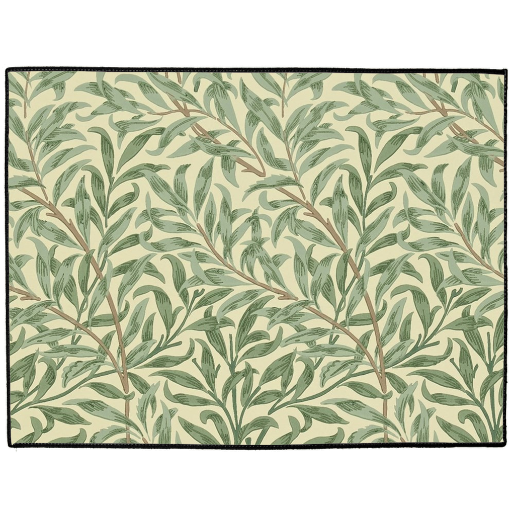 Willow Indoor/Outdoor Floor Mat William Morris Green